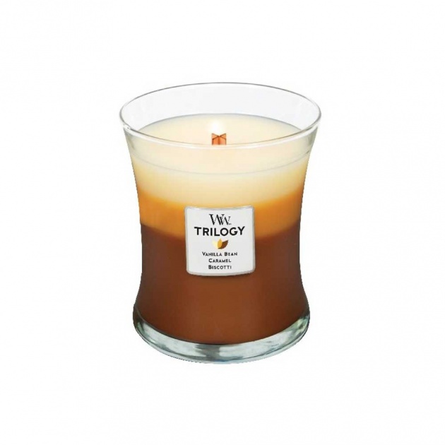 Sviečka WW trilogy stredná CAFÉ SWEETS 275g